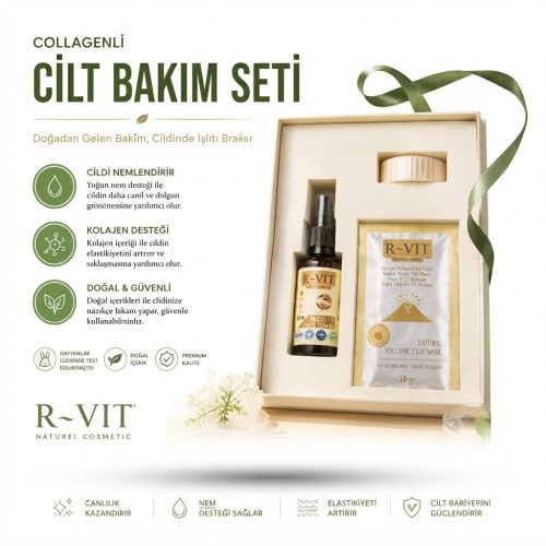 R-VIT Collagen & Volcanic Clay Cilt Bakım Seti