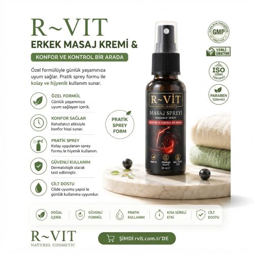 R-VİT ERKEK MASAJ SPREYİ