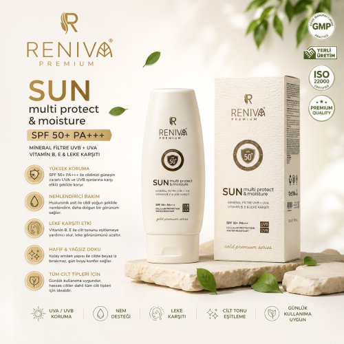 Reniva Premium Sun Multi Protect & Moisture SPF 50+ 100ML